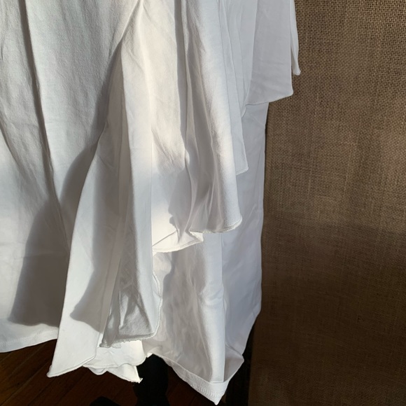 Indigenous Waterfall Skirt- White - Picture 5 of 9